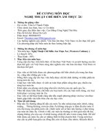 ĐỀ CƯƠNG Môn Học Phương Pháp Nghiên Cứu Khoa Học Nấu Ăn