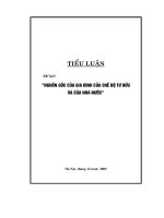 Đề tài nguồn gốc của gia đình của chế độ tư hữu và của nhà nước, luận văn tốt nghiệp đại học, thạc sĩ, đồ án,tiểu luận tốt nghiệp 