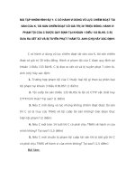 Đáp án bài tập nhóm hình sự 1 