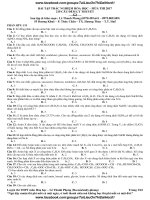 (HOÁ)219 CÂU ĐẾM KÈM ĐÁP ÁN CHI TIẾT THẦY LÊ THANH PHONG