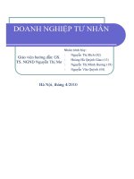 Đề tài doanh nghiệp tư nhân, luận văn tốt nghiệp đại học, thạc sĩ, đồ án,tiểu luận tốt nghiệp