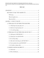 báo cáo website bán hàng asp