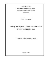 Mối quan hệ giữa Đảng và Nhà nước ở Việt Nam hiện nay