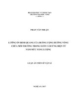 Lưỡng ổn định quang của buồng cộng hưởng vòng chứa môi trường trong suốt cảm ứng điện từ năm mức năng lượng 