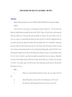 đáp án bài tập học kỳ lao động đề số 4 