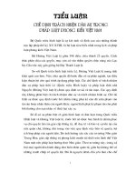 Tiểu luận chế định trách nhiệm dân sự trong pháp luật phong kiến việt nam, luận văn tốt nghiệp đại học, thạc sĩ, đồ án,tiểu luận tốt nghiệp 