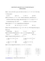 Bài tập theo chủ đề   hàm số   350 câu khảo sát hàm số   file word 