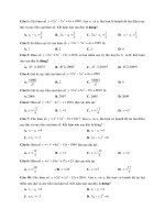 Bài tập theo chủ đề   hàm số   36 câu cực trị của hàm số   đề 1   có lời giải chi tiết   file word mathtype 