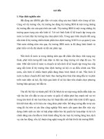 Đồ án Thực trạng và một số biện pháp thúc đẩy sự phát triển của thị trường nhà đất tại Hà Nội