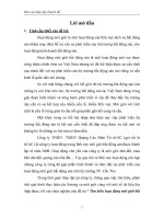 Đề tài Tìm hiểu hoạt động môi giới bất động sản tại công ty bất động sản eCAC