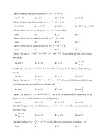 Bài tập theo chủ đề   hàm số   40 câu cực trị của hàm số   đề 3   có lời giải chi tiết   file word mathtype 