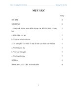 Đề tài phân tích những lĩnh vực chính của văn hóa theo tư tưởng hồ chí minh, luận văn tốt nghiệp đại học, thạc sĩ, đồ án,tiểu luận tốt nghiệp 