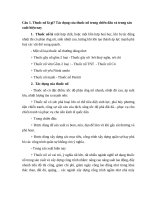 đề cương ôn tập môn quân sự chung