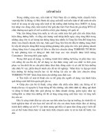 Đề tài Khai thác và lập qui trình bảo dưỡng hệ thống truyền lực và hệ thống lái của xe đầu kéo chuyên dùng terberg ty180