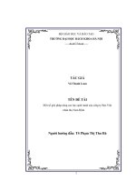 Một số giải pháp nâng cao năng lực cạnh tranh của công ty bảo việt nhân thọ nam định 