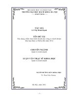 Xây dựng chiến lược kinh doanh cho công ty trách nhiệm hữu hạn điện cơ delta đến năm 2020 