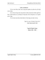 Phân tích và đề xuất một số giải pháp nâng cao chất lượng đội ngũ cán bộ, công chức hành chính nhà nước cấp tỉnh, tỉnh nghệ an 