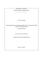 Hoạch định chiến lược kinh doanh cho công ty cổ phẩn viễn thông điện lực thành phố hà nội giai đoạn 2010 2015 
