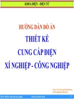 HUONG DAN DO AN THIET KE CUNG CAP DIEN 2017