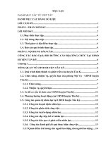 Công tác đào tạo, bồi dưỡng cán bộ, công chức tại UBND huyện tân kỳ, tỉnh nghệ an 