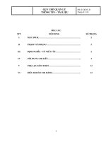 Quy chế quản lý thông tin tài liệu