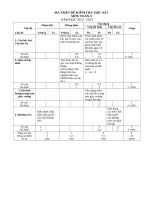 Kiem tra toan 9 HKI co ma tran chuan