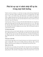 Phá bỏ sự rụt rè nhút nhát để tự tin trong mọi tình huống