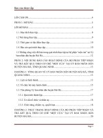 Tìm hiểu hoạt động của bộ phận tiếp nhận và trả kết quả theo cơ chế “một cửa” tại ủy ban nhân dân huyện hải hà,tỉnh quảng ninh 