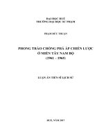 Phong trào chống phá ấp chiến lược ở miền tây nam bộ (1961   1965) 