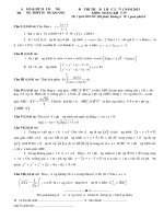 Đề thi Toán khối D năm 2013