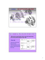 Hệ thống điện điện tử ô tô phần máy phát (alternator)