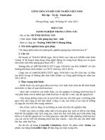 Sáng kiến kinh nghiệm: “Sử dụng phần mềm mô phỏng thí nghiệm giảng dạy môn hóa học 8”.