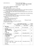 GIÁO ÁN KỸ THUẬT LẮP ĐẶT ĐIỆN 8H