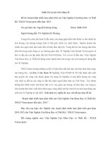 Hoạch định chiến lược phát triển viện nghiên cứu khoa học và thiết kế xí nghiệp liên doanh vietsopetro đến năm 2015 