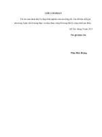 Tính toán khoa học kỷ thuật và xây dựng phần mềm dự báo thiên tai 