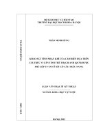 Khảo sát tính nhạy khí của cảm biến dựa trên cấu trúc vi cân tinh thể thạch anh (QCM) được phủ lớp ti tan ô xít có cấu trúc nano 