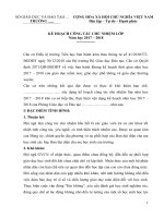 Kế hoạch hoạt động chủ nhiệm năm học 2017 - 2018