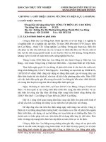 Báo cáo tốt nghiệp tổn thất điện năng tại công ty điện lực cao bằng 