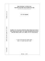 Nghiên cứu xây dựng phương pháp tính toán tối ưu hóa trạm nguồn thủy lực kiểu bơm bình tích năng cho hệ thống thủy lực nhiều cơ cấu chấp hành 