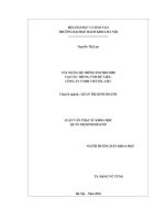 Xây dựng hệ thống ISO 90012008 tại các trung tâm dữ liệu, công ty TNHH viettel CHT 