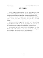 Một số giải pháp nhằm nâng cao chất lượng đào tạo hệ cao đẳng chính quy tại trường cao đẳng thương mại và du lịch 