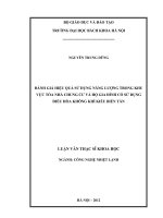 Đánh giá hiệu quả sử dụng năng lượng trong khu vực tòa nhà chung cư và hộ gia đình có sử dụng điều hòa không khí điều khiển biến tần 
