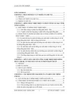 đề tài phân tích và đánh giá hiệu quả năng lượng của đồng phát nhiệt điện 