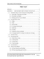 Dùng matlab để thiết kế phần mềm trợ giúp giảng dạy và học tập 