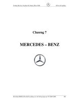 Hệ thống điều hòa không khí trên các dòng xe của MERCEDES