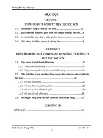 Báo cáo tốt nghiệp kinh doanh điện năng của công ty điện lực sóc sơn 