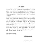 Đánh giá hiệu quả sử dụng đất nông nghiệp trên địa bàn xã Đồng Sơn, huyện Nam Trực, tỉnh Nam Định