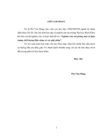 Nghiên cứu mô phỏng một số hiện tượng chất lượng điện năng và các giải pháp 