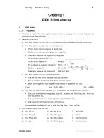 Giáo trình Hóa đại cương B1