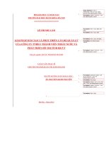 Giải pháp đào tạo và phát triển cán bộ quản lý của công ty TNHH 1 thành viên thoát nước và phát triển đô thị tỉnh bà rịa   vũng tàu 